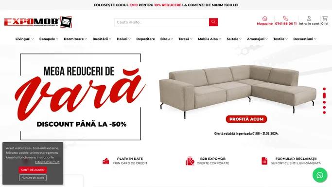 Magazin online de mobila si piese mobilier - Comanda acum - ExpoMob