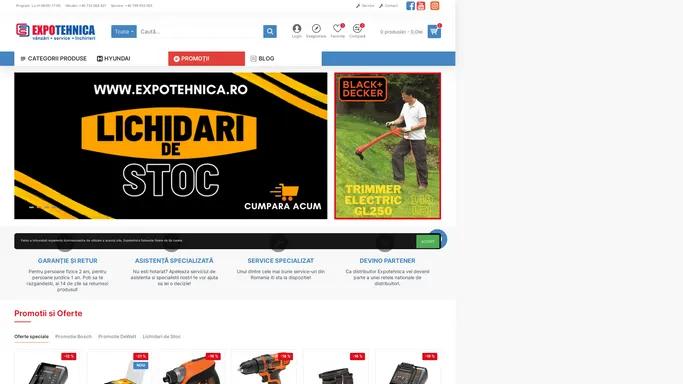 Expotehnica.ro - Magazin online - Vanzari si service