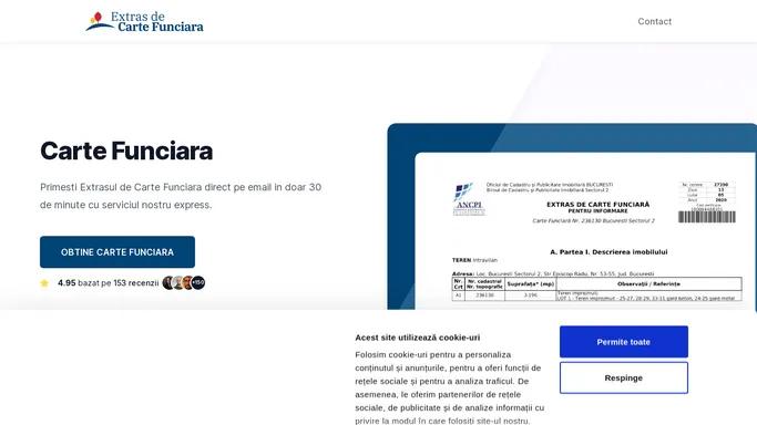 Extras de Carte Funciara Online - Obtineti Documente Cadastrale Simplu si Rapid | ExtrasDeCarteFunciara.ro