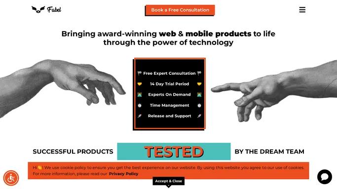 Fabel X - Web and Mobile App Development
