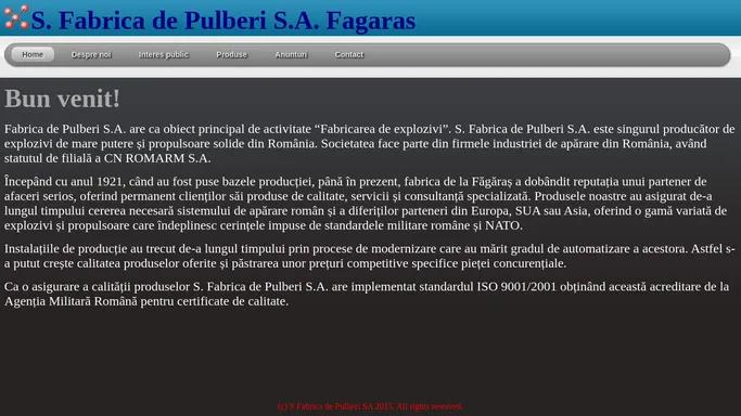 Fabrica de Pulberi