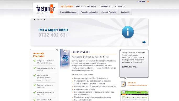 Facturier, Program facturi fiscale, proforme, chitante, avize, invoice - Program de facturare in format electronic