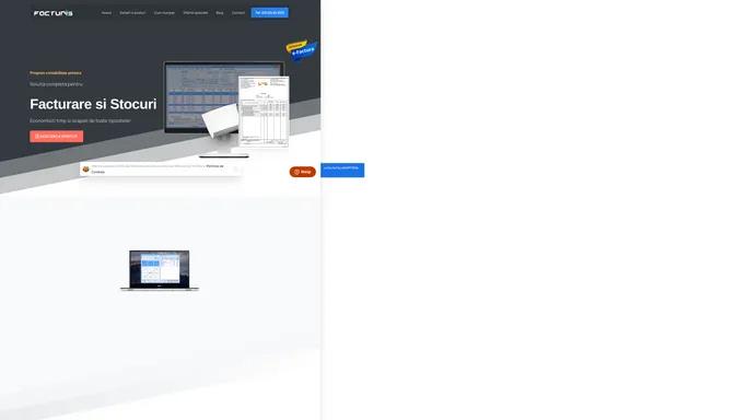 Program de Facturare – Gestiune Stocuri – Gratuit 30 de zile | Facturis