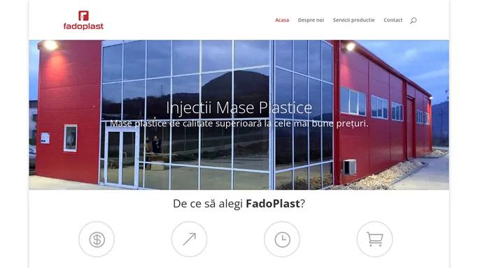 Fadoplast | Injectii de mase plastice