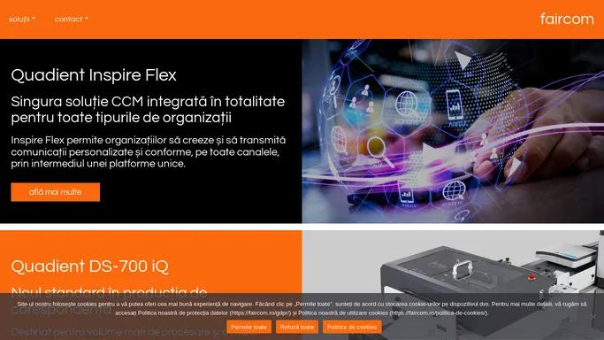 Faircom: Solutii moderne de procesare a documentelor