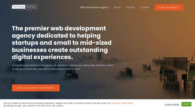 Premier Web Development Agency - Famous Digital