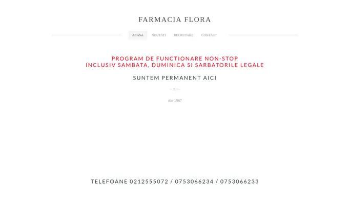 FARMACIA FLORA - Acasa