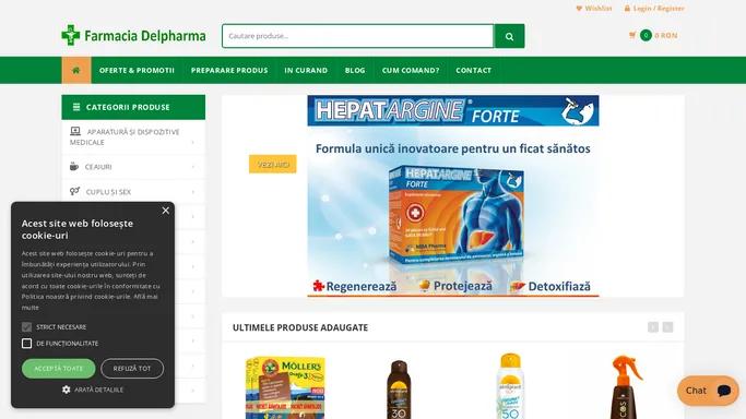 FarmaciaDelpharma.ro - Magazin Online