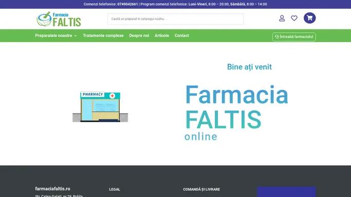 Farmacia FALTIS Braila |