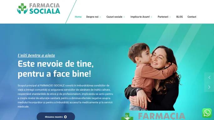 Home - Farmacia Sociala