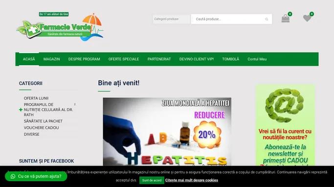 FarmacieVerde – Magazin online cu produse naturiste si suplimente alimentare