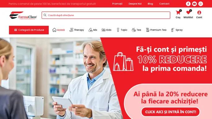 Farmaclass - Un plus de sanatate pentru tine!