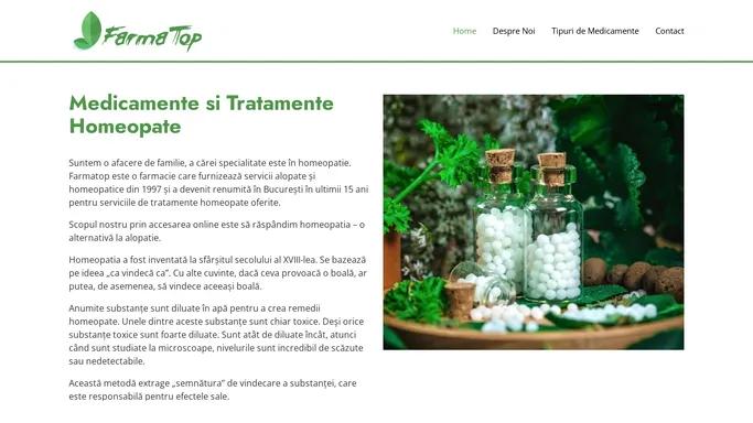 FarmaTop - Farmacie Homeopata Bucuresti