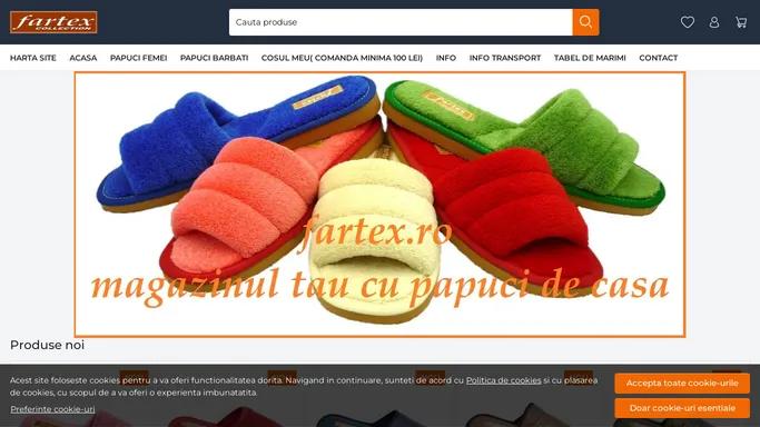 fartex.ro - papuci de casa