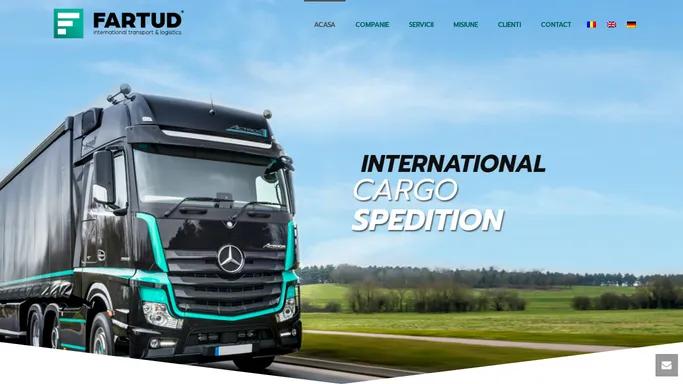 Fartud – Transport international si Logistica in Transporturi