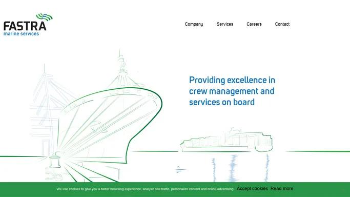 Fastra Marine Services | Service Provider & Crewing Agency