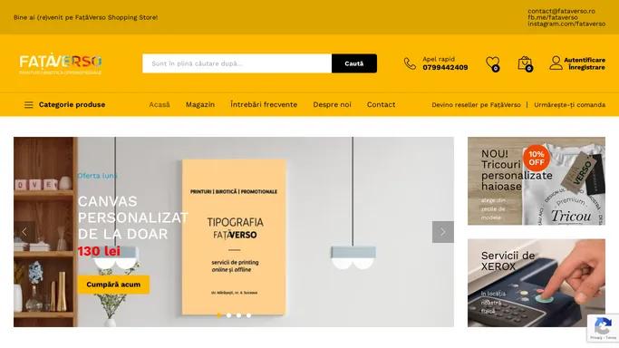 Fata-Verso | Tipografie Suceava – Servicii de printing online si offline