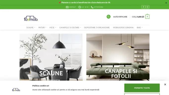 Home | Favmob.ro - Mobilierul tau favorit - FAVMOB