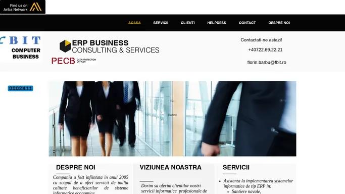 ERP | Municipiul Bucuresti | FBIT COMPUTER BUSINESS