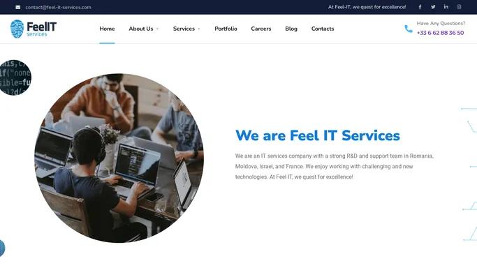 FEEL IT SERVICES - WE STRIVE FOR EXCELLENCE