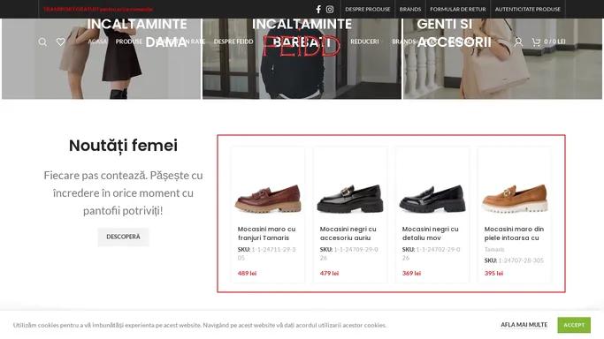 FEIDD – Your Fashion Aid | Incaltaminte online