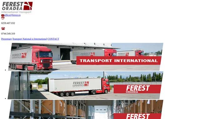 Ferest Oradea - transport international