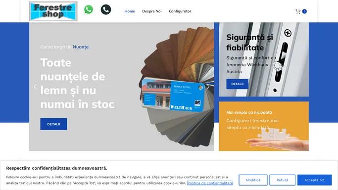 Ferestre Shop - Ferestre Shop - gemuri si ferestre online, configurator geamuri