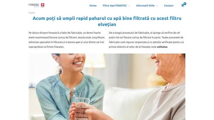 Fewatec – Filtre de Apa Potabila