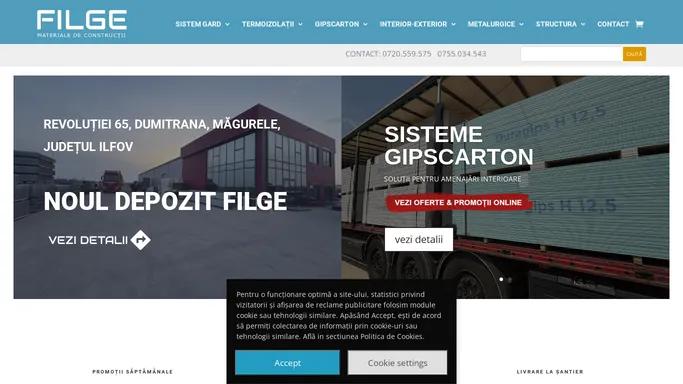 FILGE: Materiale de Constructii Online