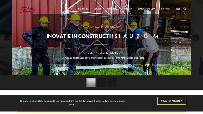 Firma de constructii civile si industriale - Filip Company Group