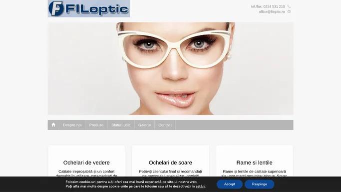 Filoptic – ochelari Bacau