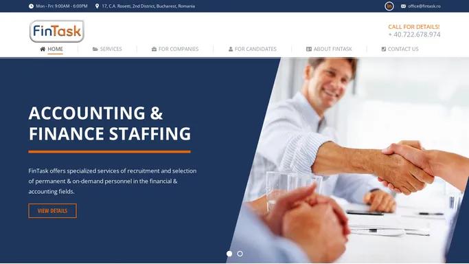 Your Finance Staffing Partner