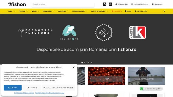 Echipament si nada pentru pescuit | fishon.ro