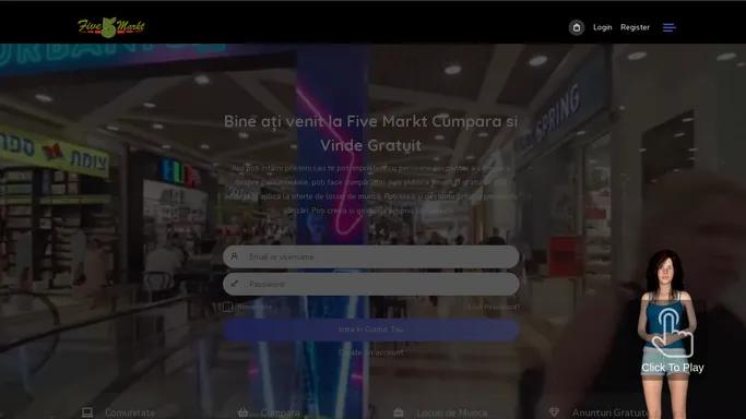 Five Markt - MarketPlace Cumparati si vindeti gratuit