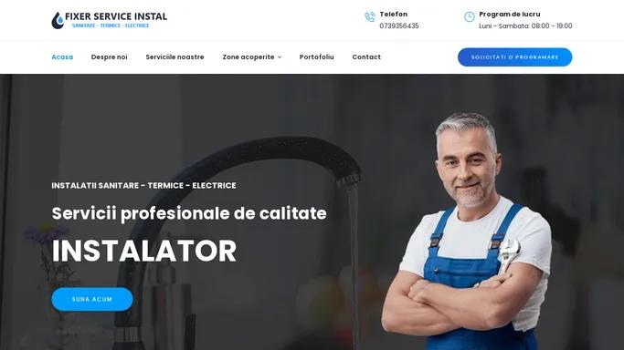 Instalator Bucuresti: Promptitudine si calitate garantata