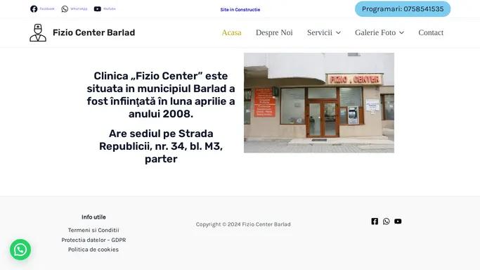 Acasa - Fizio Center Barlad