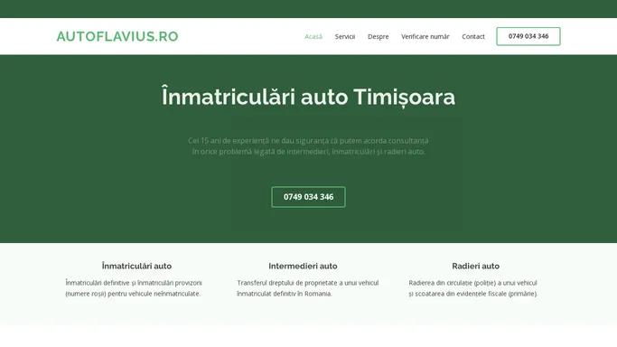 Inmatriculari Auto Timisoara - Auto Flavius SRL
