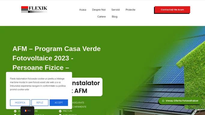 Firma De Instalatii Industriale | Flexik Automation | Acasa