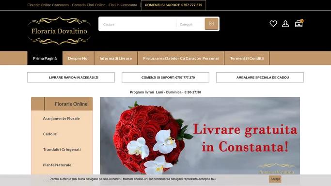 Florarie Constanta Online, comanda Flori in Constanta