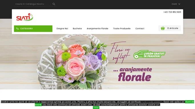 Florarie Online Ploiesti cu Livrare la Domiciliu - Floraria-Siati.ro