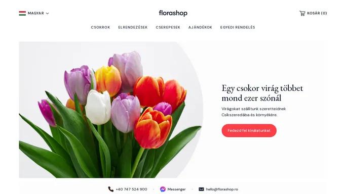 Viragkuldes Csikszereda es kornyeke – florashop