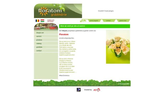 FLORATOM - gradinarie si garden center