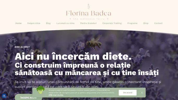 Florina Badea - The Wellness Fairy