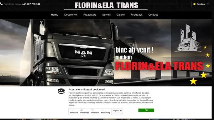 Servicii de transport speciale, intern si international - Florinela Trans