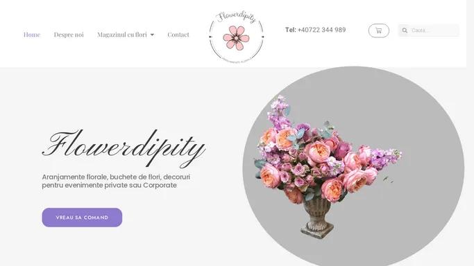 FLOWERDIPITY – Aranjamente florale