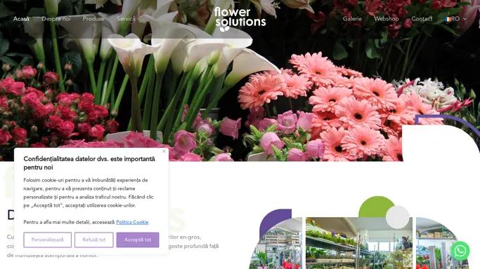 Furnizarea florilor: Flori si Accesorii - Flower Solutions