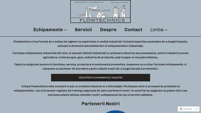 Flowtechnics – Distribuitor echipamente industriale si furnizor servicii de automatizare