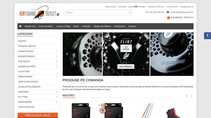 Flyfishing Outlet - Magazin online cu articole premium de pescuit la musca