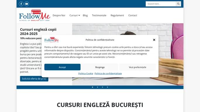 Cursuri de limba engleza pentru copii si adulti in Bucuresti: Vitan, Titan, Ghencea si Drumul Taberei ✔️ | Follow Me