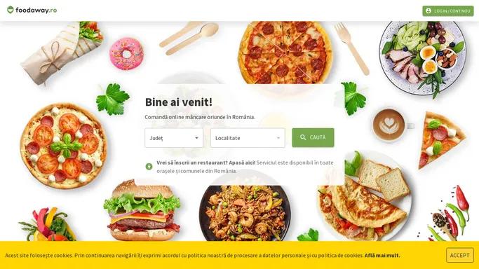 foodaway.ro ∙ livrare mancare oriunde in Romania